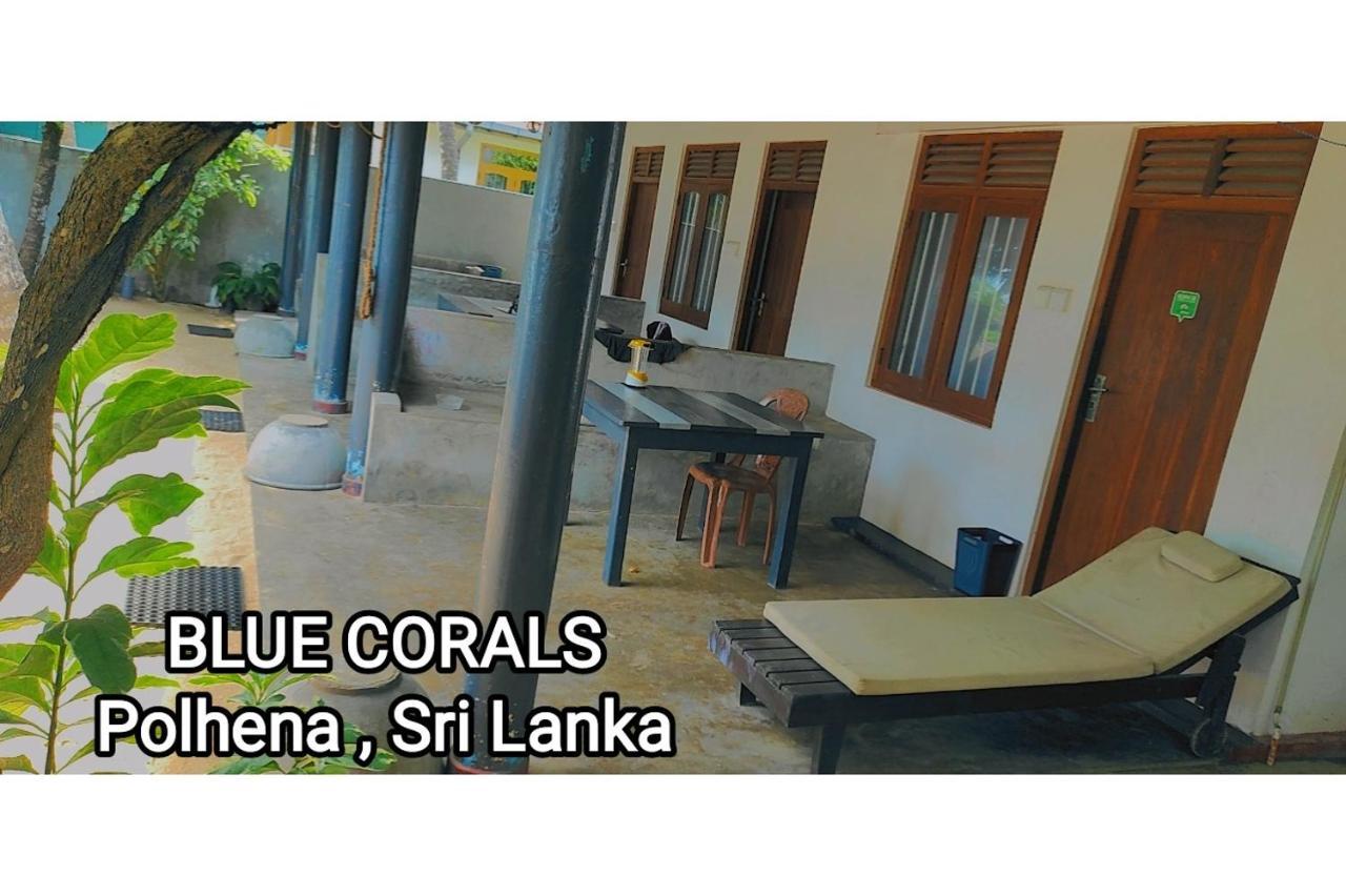 Blue Corals Beach Bungalow Matara Esterno foto